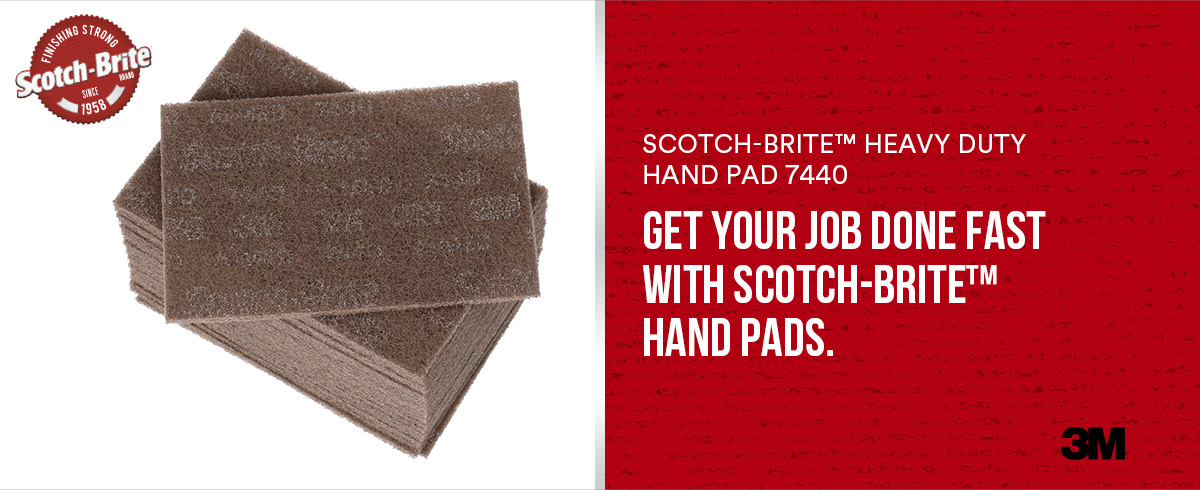 Scotch-Brite Heavy Duty Hand Pad 7440
